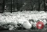 Immagine di Ghiaccio e acqua alluvione Amenia New York USA, 1934, secondo 34 filmato di repertorio 65675060547
