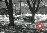 Immagine di Ghiaccio e acqua alluvione Amenia New York USA, 1934, secondo 46 filmato di repertorio 65675060547