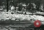 Immagine di Ghiaccio e acqua alluvione Amenia New York USA, 1934, secondo 50 filmato di repertorio 65675060547