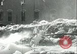 Immagine di Ghiaccio e acqua alluvione Amenia New York USA, 1934, secondo 57 filmato di repertorio 65675060547