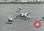 Image of Polo player Jock Whitney Westbury New York USA, 1935, second 10 stock footage video 65675060557