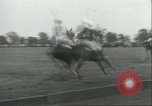 Image of Polo player Jock Whitney Westbury New York USA, 1935, second 20 stock footage video 65675060557