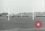 Image of Polo player Jock Whitney Westbury New York USA, 1935, second 25 stock footage video 65675060557