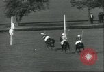 Image of Polo player Jock Whitney Westbury New York USA, 1935, second 41 stock footage video 65675060557