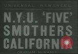 Image of basketball game New York United States USA, 1935, second 1 stock footage video 65675060559