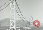 Image Câbles pour Golden Gate Bridge San Francisco California USA, 1935, de la seconde 10 séquences d'archives historiques vidéo 65675060564