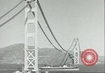 Image Câbles pour Golden Gate Bridge San Francisco California USA, 1935, de la seconde 11 séquences d'archives historiques vidéo 65675060564