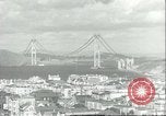 Image Câbles pour Golden Gate Bridge San Francisco California USA, 1935, de la seconde 61 séquences d'archives historiques vidéo 65675060564