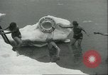 Image ice-parsemé de l'eau Chicago Illinois USA, 1935, de la seconde 16 séquences d'archives historiques vidéo 65675060567