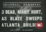 Image Fire au piano par câble Atlanta Georgia USA, 1936, de la seconde 1 séquences d'archives historiques vidéo 65675060569