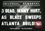 Image Fire au piano par câble Atlanta Georgia USA, 1936, de la seconde 5 séquences d'archives historiques vidéo 65675060569