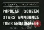 Image of screen stars Santa Monica California USA, 1936, second 1 stock footage video 65675060570