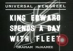 Immagine di King Edward VIII Portland Inghilterra, 1936, secondo 3 filmato di repertorio 65675060572