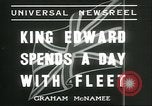 Immagine di King Edward VIII Portland Inghilterra, 1936, secondo 6 filmato di repertorio 65675060572