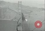 Immagine di Span del Golden Gate Bridge San Francisco California USA, 1936, secondo 51 filmato di repertorio 65675060573