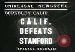 Image College Football Game Berkeley California USA, 1936, de la seconde 3 séquences d'archives historiques vidéo 65675060575