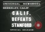 Image College Football Game Berkeley California USA, 1936, de la seconde 4 séquences d'archives historiques vidéo 65675060575