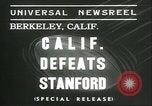 Image College Football Game Berkeley California USA, 1936, de la seconde 6 séquences d'archives historiques vidéo 65675060575