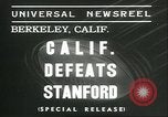 Image College Football Game Berkeley California USA, 1936, de la seconde 7 séquences d'archives historiques vidéo 65675060575