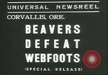 Image College Football Game Corvallis Oregon USA, 1936, de la seconde 5 séquences d'archives historiques vidéo 65675060576
