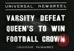 Image College Football Game New Haven Connecticut USA, 1936, de la seconde 3 séquences d'archives historiques vidéo 65675060577