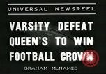 Image College Football Game New Haven Connecticut USA, 1936, de la seconde 5 séquences d'archives historiques vidéo 65675060577