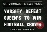 Image College Football Game New Haven Connecticut USA, 1936, de la seconde 7 séquences d'archives historiques vidéo 65675060577