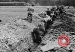 Standbild Arnstadt Konzentrationslager Espenfeld in der Nähe von Arnstadt Deutschland, 1945, aus Sekunde 50 historischem Filmmaterial Videoclip 65675060579
