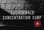 Image of Buchenwald Concentration Camp Weimar Germany, 1945, second 3 stock footage video 65675060582