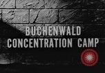 Image of Buchenwald Concentration Camp Weimar Germany, 1945, second 4 stock footage video 65675060582