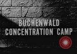 Image of Buchenwald Concentration Camp Weimar Germany, 1945, second 7 stock footage video 65675060582
