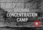 Standbild Konzentrationslager Dachau Dachau Deutschland, 1945, aus Sekunde 3 historischem Filmmaterial Videoclip 65675060583
