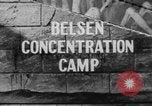 Image le camp de concentration de Bergen-Belsen Allemagne, 1945, de la seconde 1 séquences d'archives historiques vidéo 65675060585