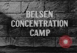 Image le camp de concentration de Bergen-Belsen Allemagne, 1945, de la seconde 3 séquences d'archives historiques vidéo 65675060585