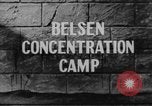 Image le camp de concentration de Bergen-Belsen Allemagne, 1945, de la seconde 6 séquences d'archives historiques vidéo 65675060585