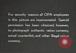 Image of counterfeit ration stamps United States USA, 1943, second 16 stock footage video 65675060587
