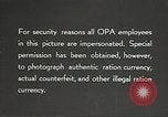 Image of counterfeit ration stamps United States USA, 1943, second 23 stock footage video 65675060587