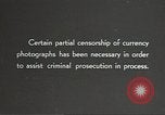 Image of counterfeit ration stamps United States USA, 1943, second 30 stock footage video 65675060587