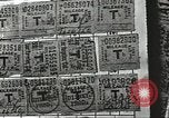 Image ration de contrefaçon de timbres United States USA, 1943, de la seconde 6 séquences d'archives historiques vidéo 65675060589