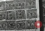 Image ration de contrefaçon de timbres United States USA, 1943, de la seconde 9 séquences d'archives historiques vidéo 65675060589