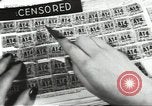 Image ration de contrefaçon de timbres United States USA, 1943, de la seconde 33 séquences d'archives historiques vidéo 65675060589