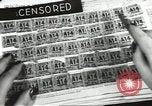Image ration de contrefaçon de timbres United States USA, 1943, de la seconde 34 séquences d'archives historiques vidéo 65675060589