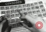 Image ration de contrefaçon de timbres United States USA, 1943, de la seconde 35 séquences d'archives historiques vidéo 65675060589