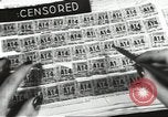 Image ration de contrefaçon de timbres United States USA, 1943, de la seconde 42 séquences d'archives historiques vidéo 65675060589