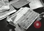 Image ration de contrefaçon de timbres United States USA, 1943, de la seconde 58 séquences d'archives historiques vidéo 65675060589