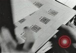 Image of counterfeit ration stamps United States USA, 1943, second 5 stock footage video 65675060590