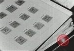 Image of counterfeit ration stamps United States USA, 1943, second 10 stock footage video 65675060590