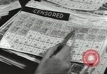 Image of counterfeit ration stamps United States USA, 1943, second 40 stock footage video 65675060590