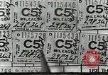 Image of counterfeit ration stamps United States USA, 1943, second 47 stock footage video 65675060590