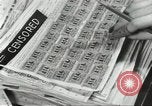Image of counterfeit ration stamps United States USA, 1943, second 49 stock footage video 65675060590
